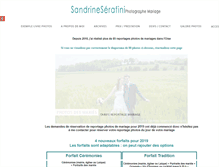 Tablet Screenshot of photographe-mariage-oise.fr